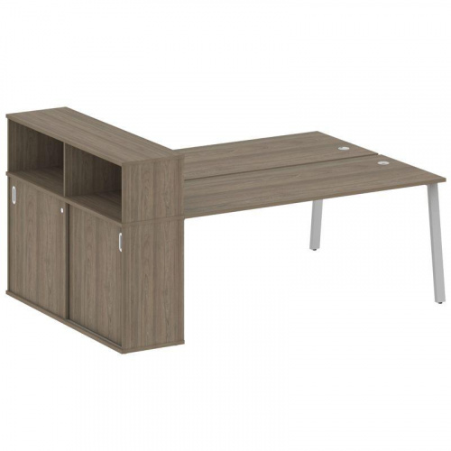 Бенч-система с шкафом-купе на А-обр. м/к Metal System БА.РС-СШК-2.5 фото 4