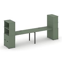 Бенч-система с опорными распашными шкафами Concept CN.ORS-230