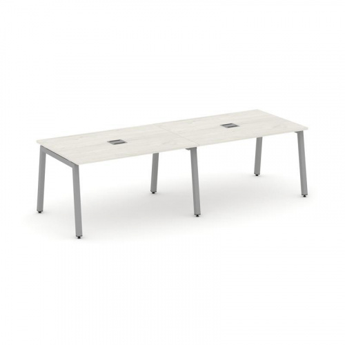 Style Project Стол переговорный SN-5A.SPRG-013 Антрацит/Металл Белый 2760*980*750 фото 9