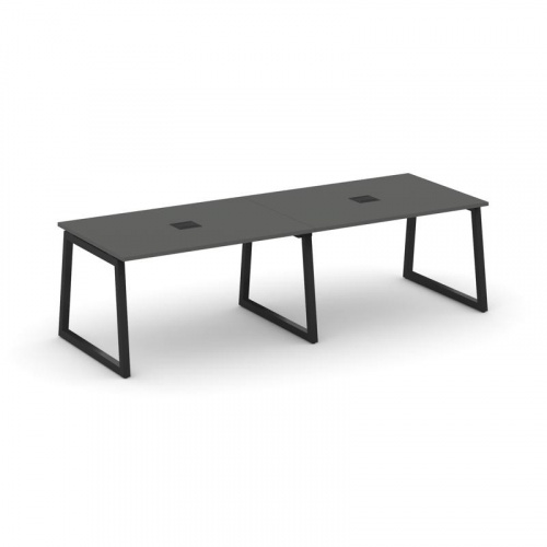 Style Project Стол переговорный SN-5T1.SPRG-013 Акация Лорка/Металл Антрацит/Заглушка Металл Антраци фото 10 Style Project Стол переговорный SN-5T1.SPRG-013 Акация Лорка/Металл Антрацит/Заглушка Металл Антраци фото 10