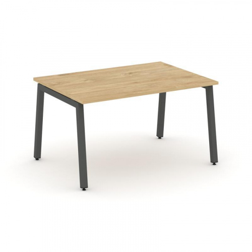 Style Project Стол переговорный SN-5A.SPRG-004.3 Тиквуд Светлый/Металл Белый 1580*980*750 фото 18