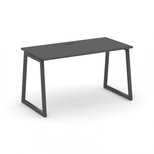 Style Project Стол письменный SN-4T1.SP-024 Акация Лорка/Металл Антрацит/Заглушка Пластик Черный 158 фото 14