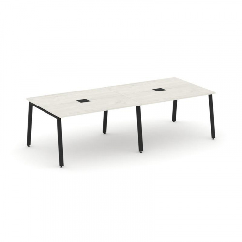 Style Project Стол переговорный SN-6A.SPRG-044 Вяз Благородный/Металл Антрацит 3160*1180*750