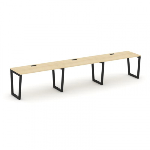 Style Project Рабочая станция 1 сторон. SN-5T2.ORS-033 Акация Лорка/Металл Антрацит/Заглушка Пластик фото 4