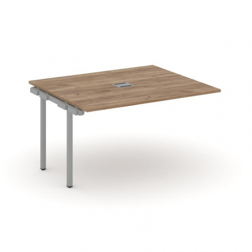 Style Project Проходной наб. элем. перег. стола SN-4P.NSPRG-033 Дуб Табак/Металл Антрацит 1380*1180* фото 5