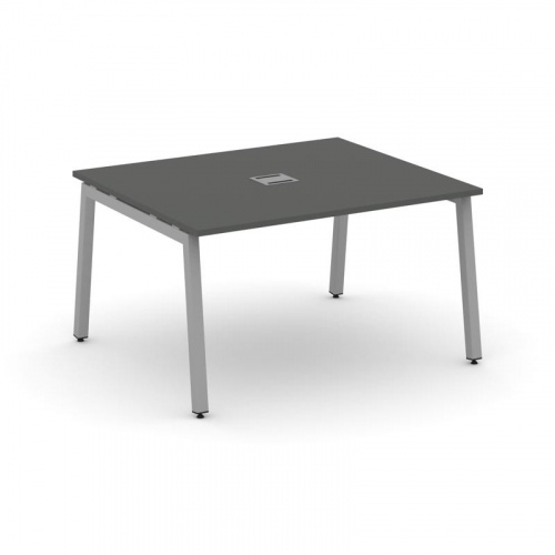 Style Project Стол переговорный SN-5A.SPRG-032 Акация Лорка/Металл Белый 1180*1180*750 фото 4