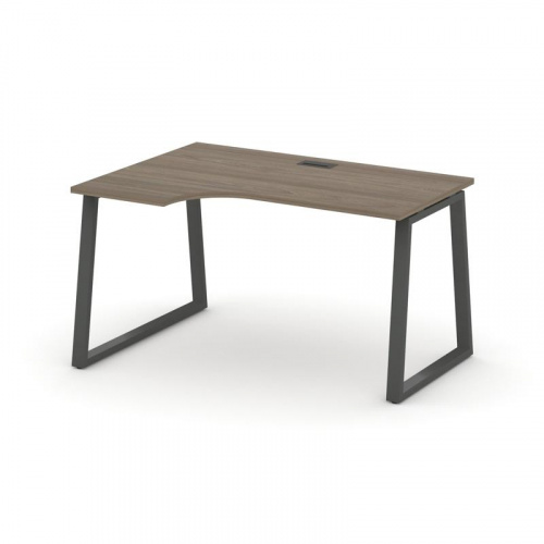 Style Project Стол рабочий эргоном. SN-6T1.SPA-011(L) Акация Лорка/Металл Антрацит/Заглушка Пластик фото 25