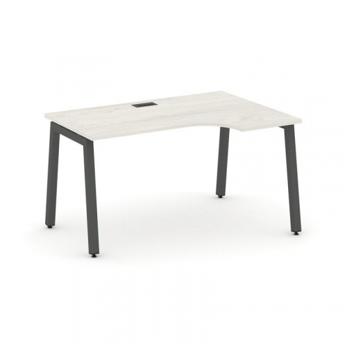 Style Project Стол рабочий эргоном. SN-5A.SPA-012(R) Антрацит/Металл Белый 1580*700/980*750 фото 17 Style Project Стол рабочий эргоном. SN-5A.SPA-012(R) Антрацит/Металл Белый 1580*700/980*750 фото 17