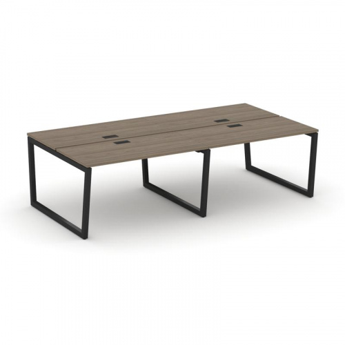 Style Project Рабочая станция 2-х сторон. SN-5T2.DRS-043 Акация Лорка/Металл Антрацит/Заглушка Пласт фото 5