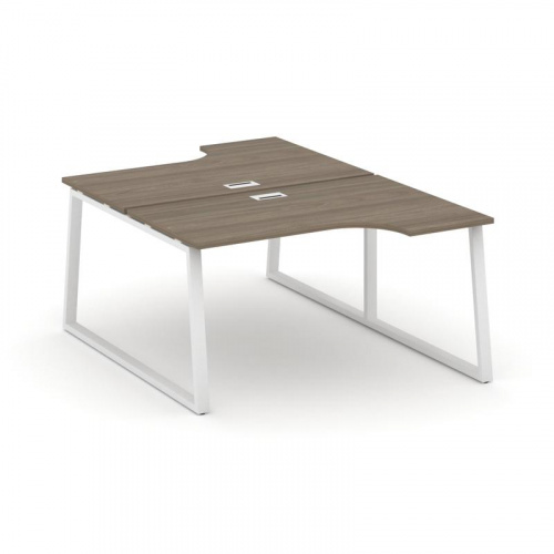 Style Project Рабочая станция эргоном. SN-6T1.DRPA-021 Акация Лорка/Металл Антрацит/Заглушка Пластик фото 15