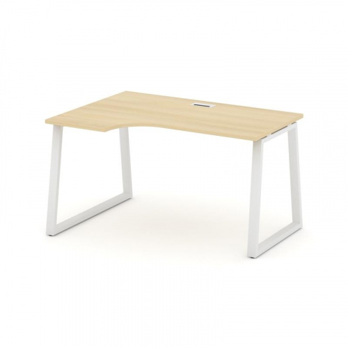 Style Project Стол рабочий эргоном. SN-6T1.SPA-011(L) Акация Лорка/Металл Антрацит/Заглушка Пластик фото 21