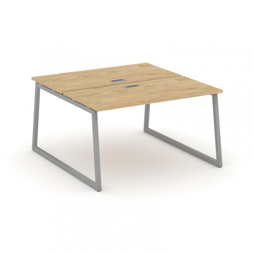 Style Project Рабочая станция 2-х сторон. SN-4T1.DRS-021 Акация Лорка/Металл Антрацит/Заглушка Пласт фото 2