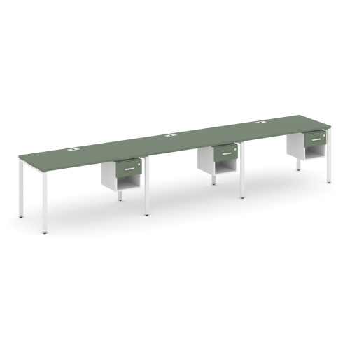 Бенч-система на 3 места с подвесными тумбами Concept CN.ORS-138 фото 5