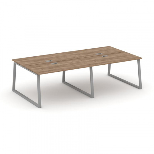 Style Project Рабочая станция 2-х сторон. SN-6T1.DRS-032 Акация Лорка/Металл Антрацит/Заглушка Пласт фото 10