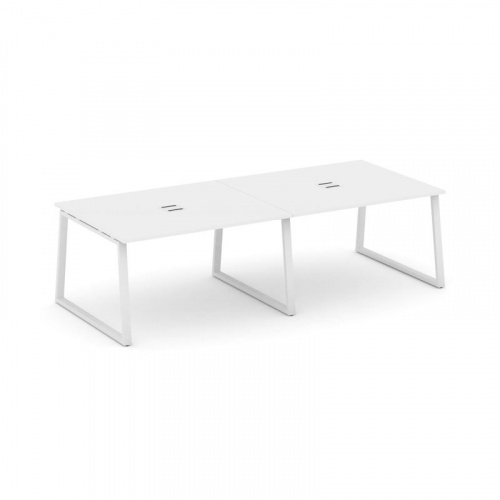 Style Project Стол переговорный SN-6T1.SPRG-044 Акация Лорка/Металл Антрацит/Заглушка Металл Антраци фото 18