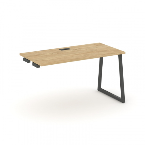 Style Project Стол-приставка к опор. элем. SN-4T1.OPRS-001 Акация Лорка/Металл Антрацит/Заглушка Пла фото 11