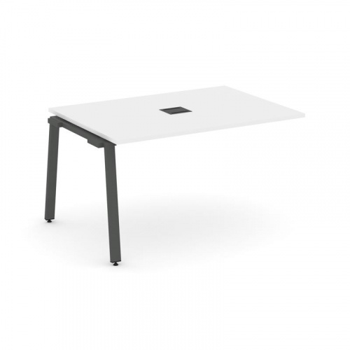 Style Project Проходной наб. элем. перег. стола SN-6A.NSPRG-004 Белый/Металл Белый 1580*980*750 фото 25