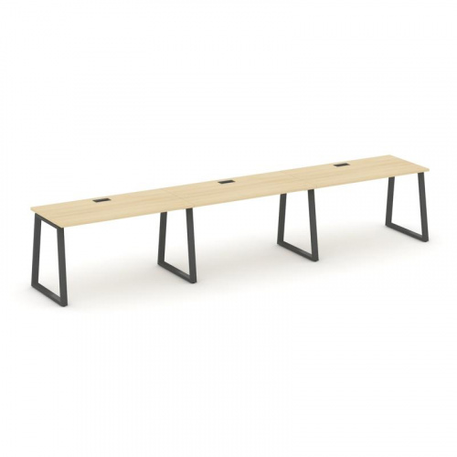 Style Project Рабочая станция 1 сторон. SN-6T1.ORS-054 Акация Лорка/Металл Антрацит/Заглушка Пластик фото 28