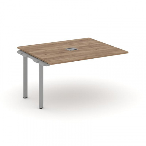 Style Project Проходной наб. элем. перег. стола SN-6P.NSPRG-032 Белый/Металл Черный 1180*1180*750 фото 3