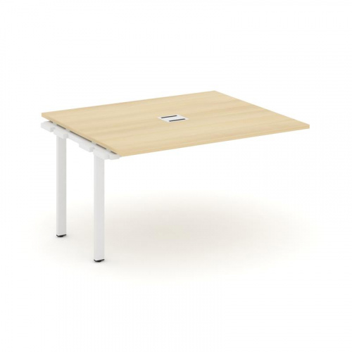 Style Project Проходной наб. элем. перег. стола SN-6P.NSPRG-032 Белый/Металл Черный 1180*1180*750 фото 2