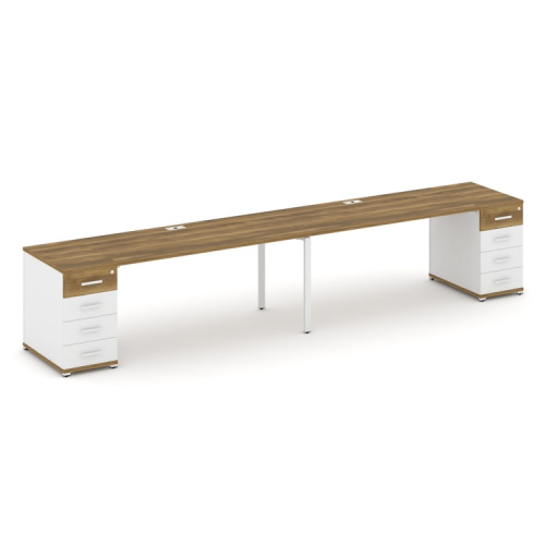 Бенч-система на 2 места с 2 опорными тумбами Concept CN.ORS-412 фото 8