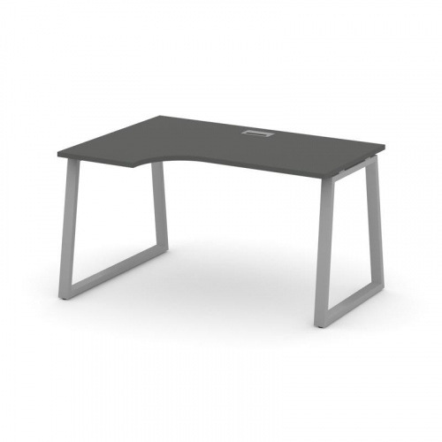 Style Project Стол рабочий эргоном. SN-6T1.SPA-011(L) Акация Лорка/Металл Антрацит/Заглушка Пластик фото 18