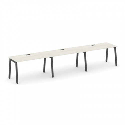 Style Project Рабочая станция 1 сторон. SN-5A.ORS-044 Дуб Наварра/Металл Белый 4740*700*750 фото 18