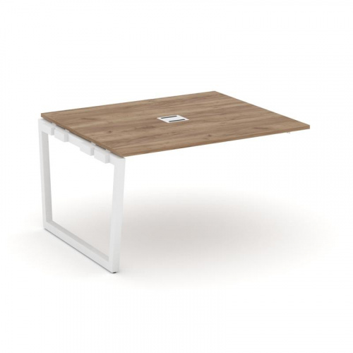 Style Project Проходной наб. элем. перег. стола SN-5T2.NSPRG-032 Акация Лорка/Металл Антрацит/Заглуш фото 11