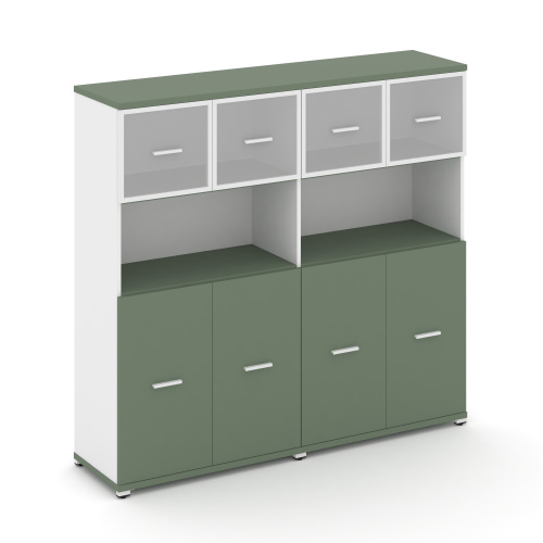 Шкаф офисный Concept CN.STS-425 RMW