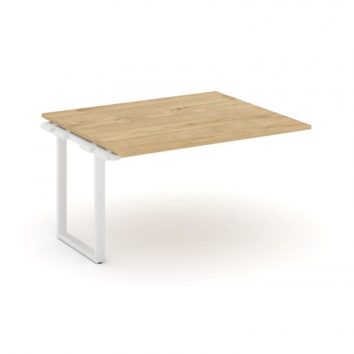 Style Project Проходной наб. элем. перег. стола SN-6O.NSPRG-032.3 Тиквуд Светлый/Металл Белый 1180*1 фото 28