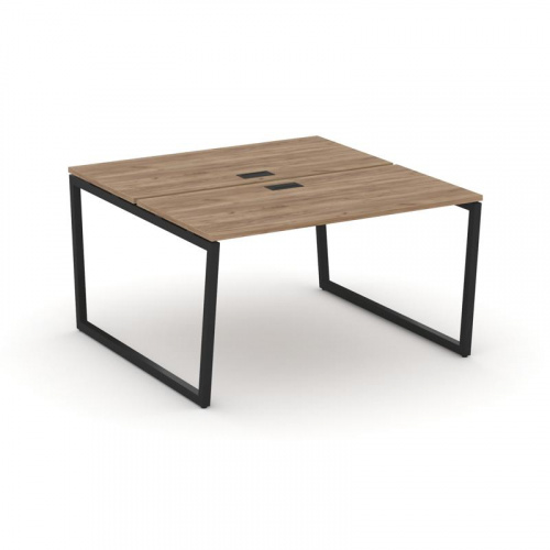 Style Project Рабочая станция 2-х сторон. SN-4T2.DRS-002 Акация Лорка/Металл Антрацит/Заглушка Пласт фото 6