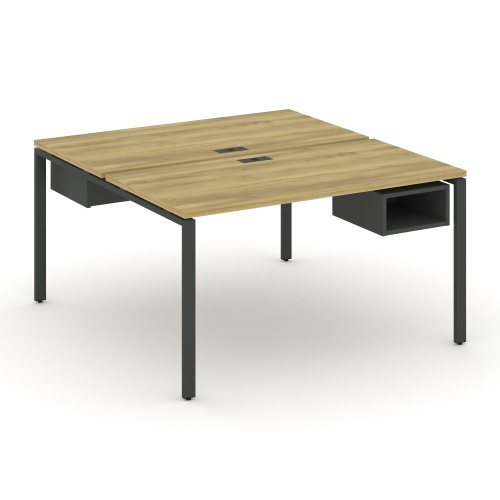 Бенч-система на 2 места с подвесными тумбами Concept CN.DRS-101 фото 3