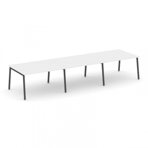 Style Project Стол переговорный SN-4A.SPRG-053.3 Акация Лорка/Металл Белый 4410*1180*750 фото 26
