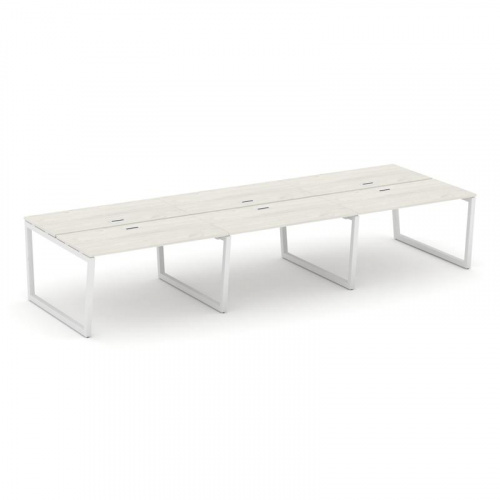 Style Project Рабочая станция 2-х сторон. SN-5T2.DRS-063 Акация Лорка/Металл Антрацит/Заглушка Пласт фото 13