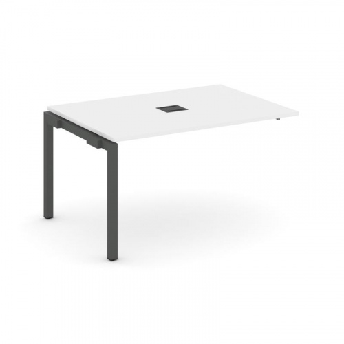 Style Project Проходной наб. элем. перег. стола SN-5P.NSPRG-002 Вяз Благородный/Металл Белый 1180*98 фото 9