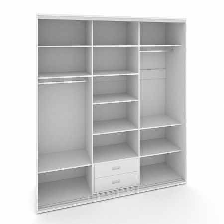 Корпус 3-х секционного шкафа высокого L=1619мм Maris SH.K3-1.1 K2