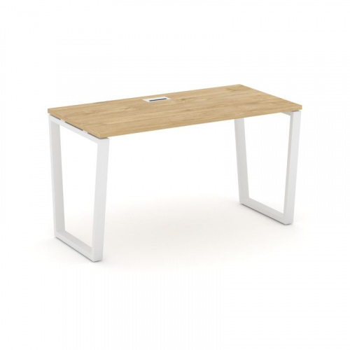 Style Project Стол письменный SN-6T2.SP-023 Акация Лорка/Металл Антрацит/Заглушка Пластик Черный 138 фото 3