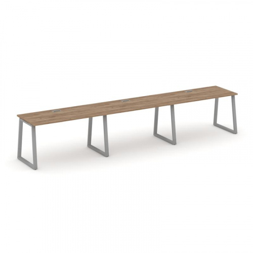 Style Project Рабочая станция 1 сторон. SN-6T1.ORS-054 Акация Лорка/Металл Антрацит/Заглушка Пластик фото 10