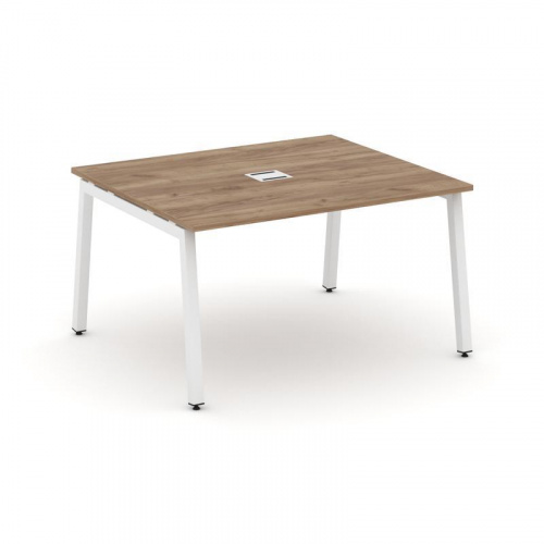 Style Project Стол переговорный SN-5A.SPRG-032 Акация Лорка/Металл Белый 1180*1180*750 фото 22