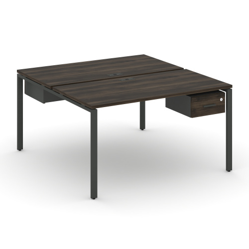 Бенч-система на 2 места с подвесными тумбами Concept CN.DRS-111 фото 3