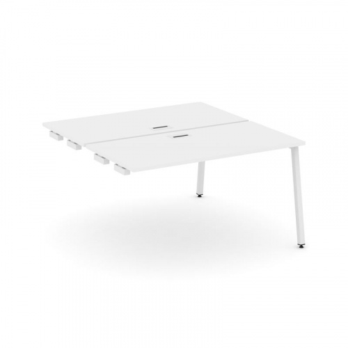 Style Project Стол-приставка к опор. элем. SN-4A.DPRS-011 Дуб Наварра/Металл Белый 980*1432*750 фото 17