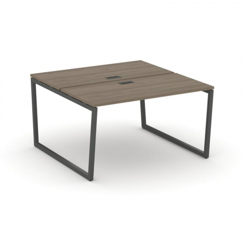 Style Project Рабочая станция 2-х сторон. SN-4T2.DRS-002 Акация Лорка/Металл Антрацит/Заглушка Пласт фото 25