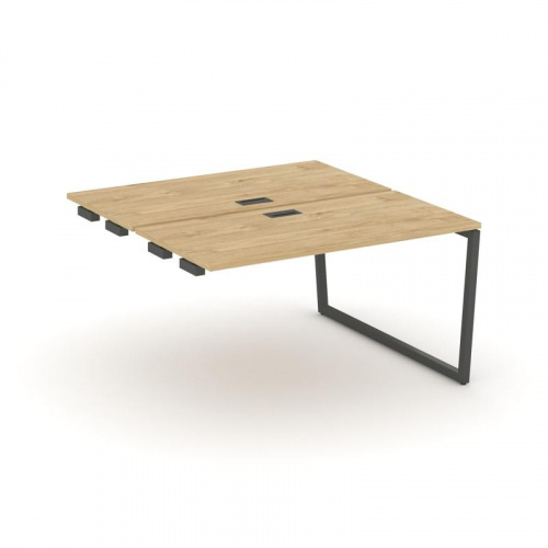 Style Project Стол-приставка к опор. элем. SN-4T2.DPRS-004 Акация Лорка/Металл Антрацит/Заглушка Пла фото 22