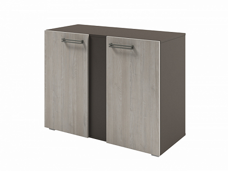 Шкаф низкий широкий с планкой D-75