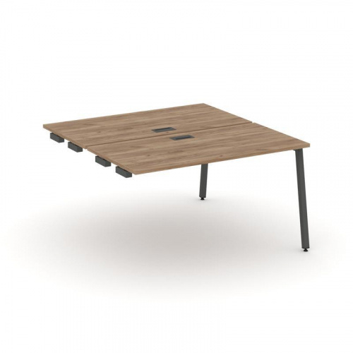 Style Project Стол-приставка к опор. элем. SN-4A.DPRS-011 Дуб Наварра/Металл Белый 980*1432*750 фото 24