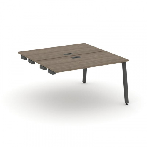 Style Project Стол-приставка к опор. элем. SN-5A.DPRS-003 Дуб Табак/Металл Белый 1380*1232*750 фото 27