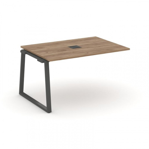 Style Project Проходной наб. элем. перег. стола SN-6T1.NSPRG-004 Акация Лорка/Металл Антрацит/Заглуш фото 23