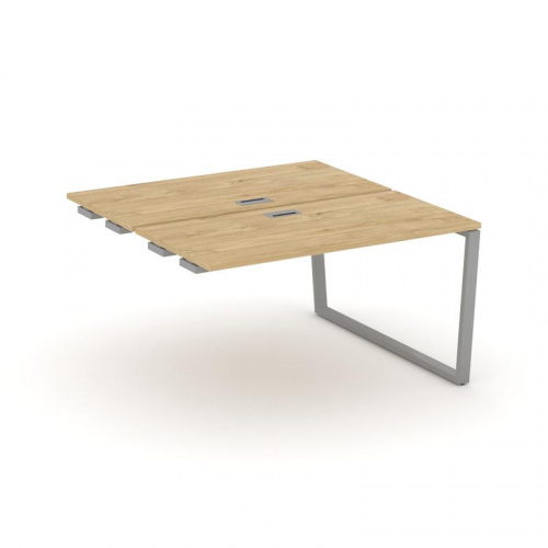 Style Project Стол-приставка к опор. элем. SN-6T2.DPRS-002 Акация Лорка/Металл Антрацит/Заглушка Пла фото 2