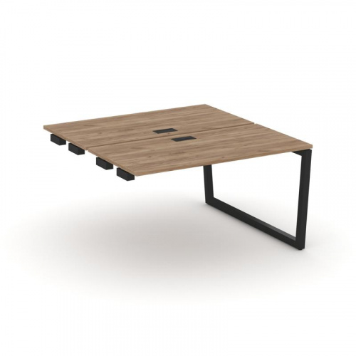 Style Project Стол-приставка к опор. элем. SN-5T2.DPRS-001 Акация Лорка/Металл Антрацит/Заглушка Пла фото 7