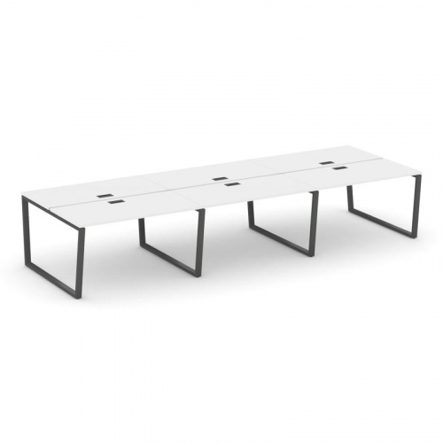 Style Project Рабочая станция 2-х сторон. SN-6T2.DRS-082 Акация Лорка/Металл Антрацит/Заглушка Пласт фото 26